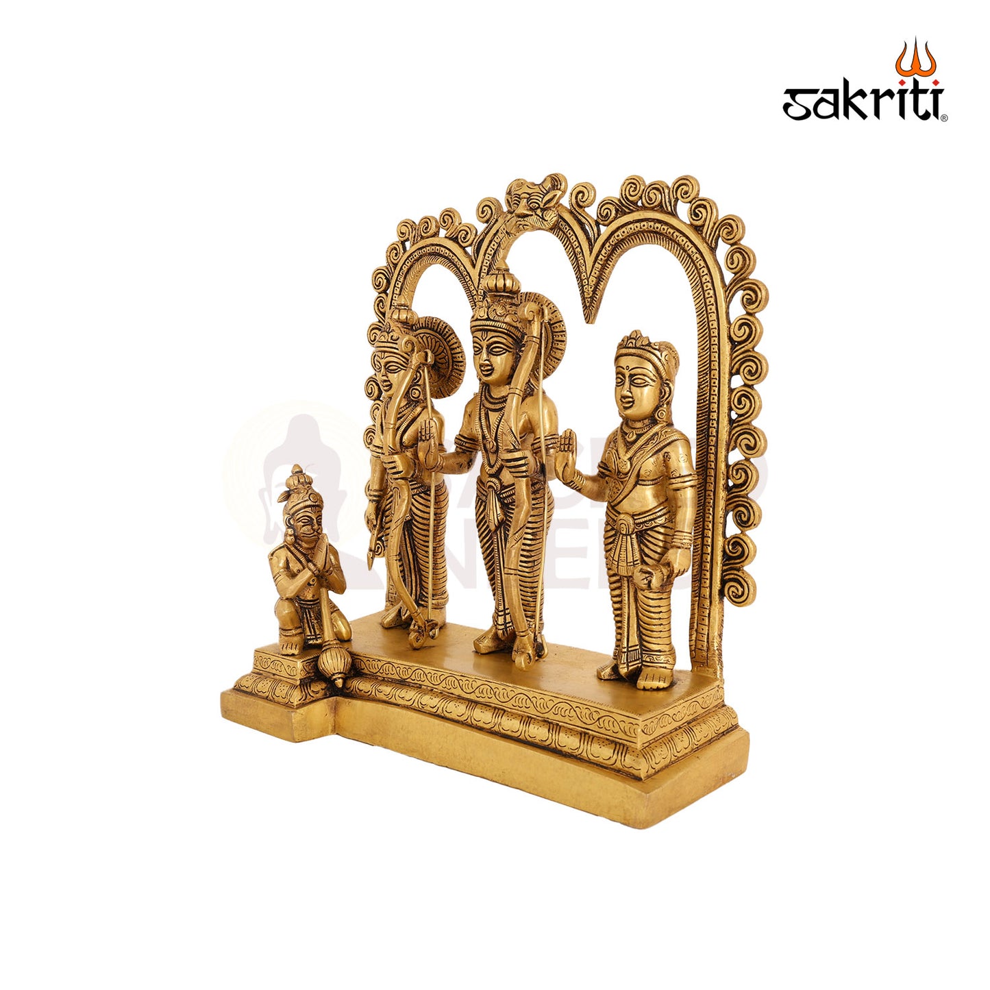 BRASS RAM DARBAR WITH ARCH