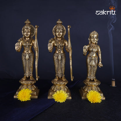 Pure Brass,Ram Darbar,Ram,Ramar,Statue,Temple,Pooja Room,Home Decor,Gift.