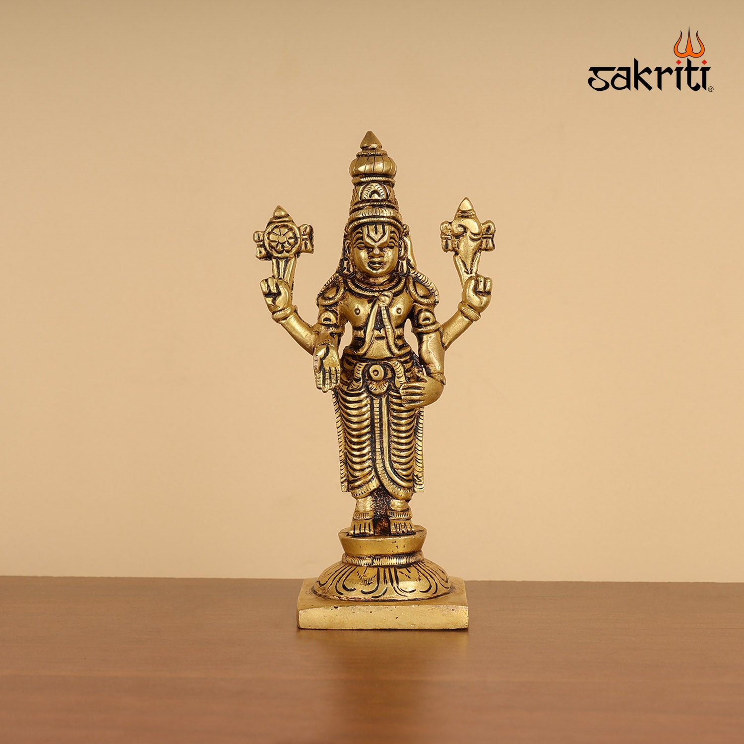 Pure Brass, Balaji,Perumal,Statue,Temple,Pooja Room,Home Decor,Gift