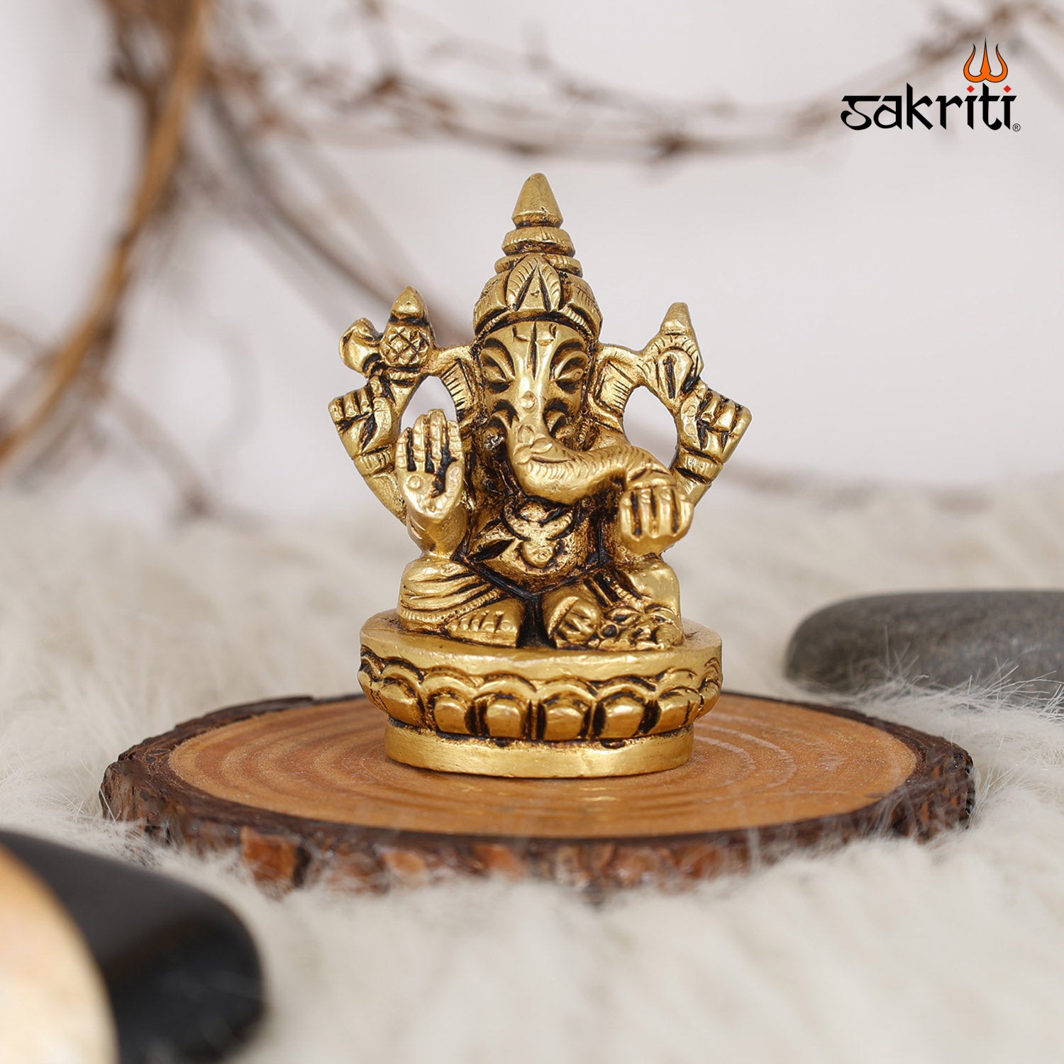 Pure Brass,Ganesh,Ganesha,Ganapathi,Vinayagar,Statue,Temple,Pooja Room,Home Decor,Return Gifts.