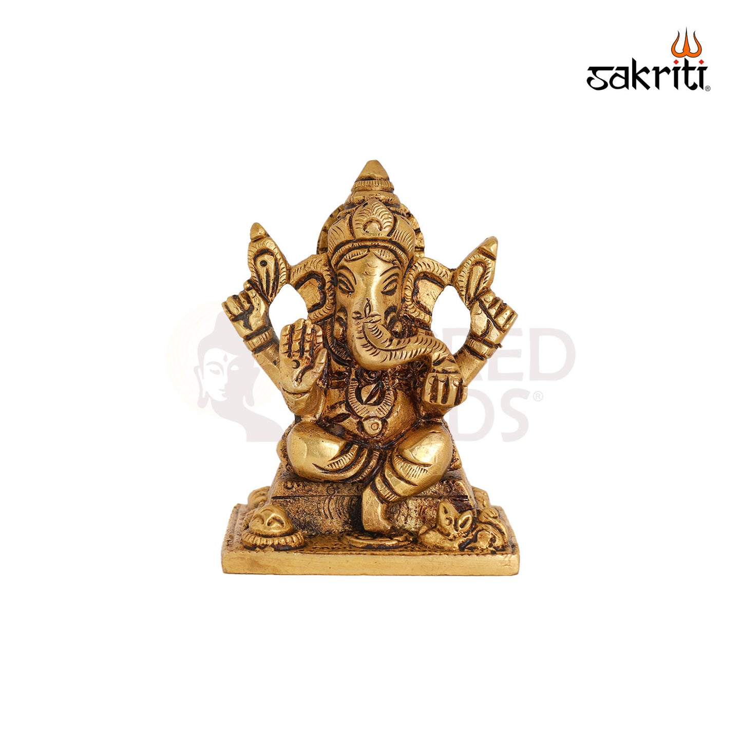 BRASS SHAHI GANESHA