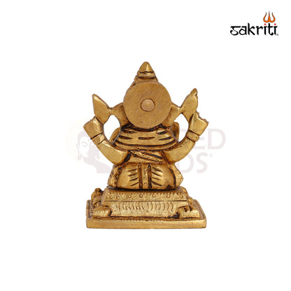 BRASS SHAHI GANESHA