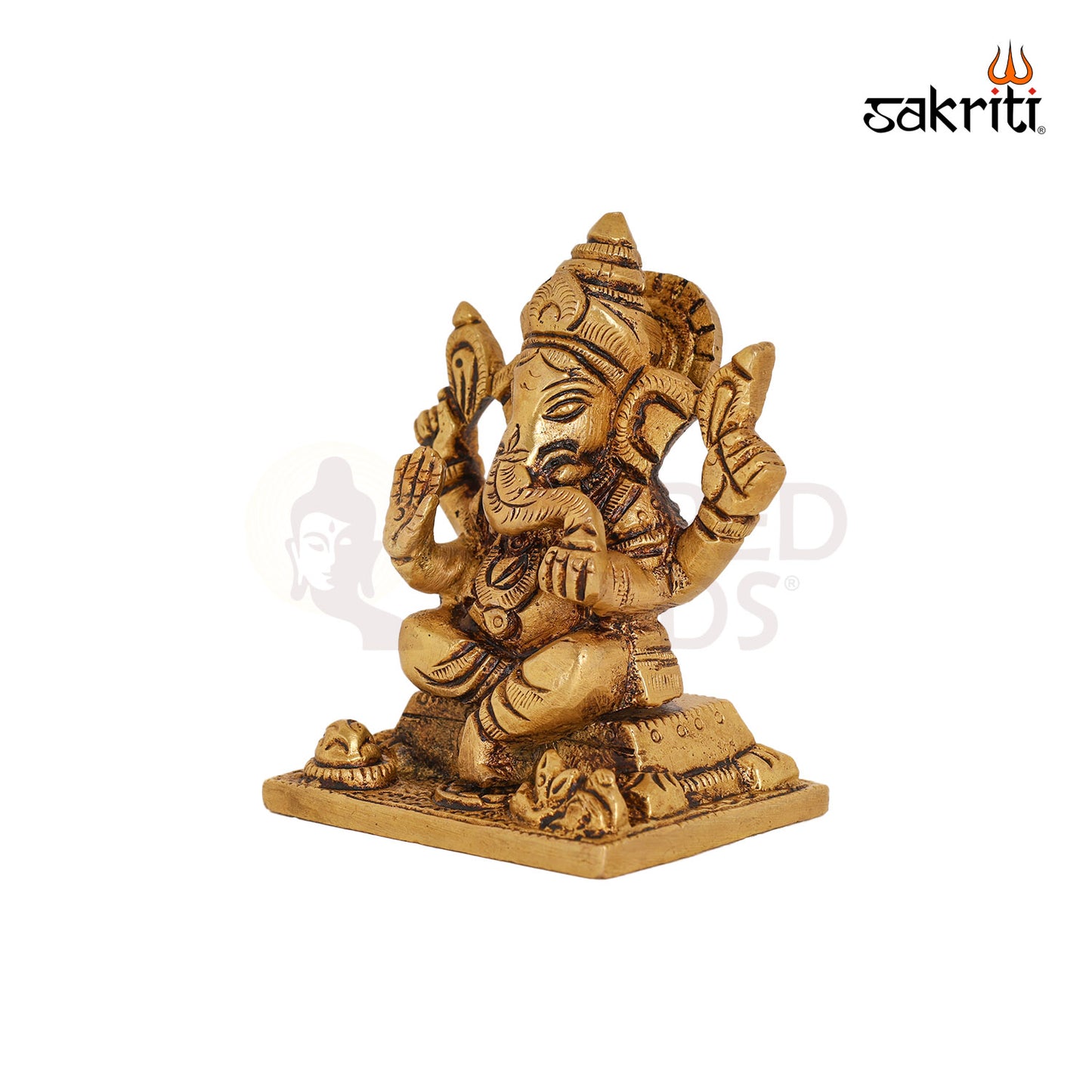 BRASS SHAHI GANESHA