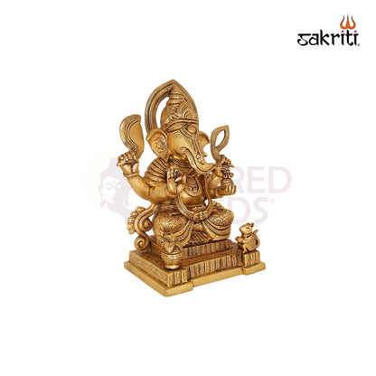 BRASS GANESHA