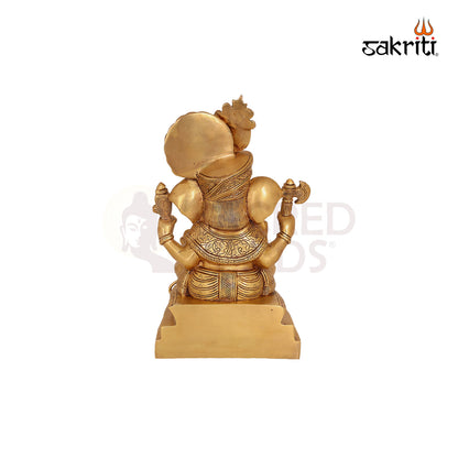 BRASS GANESHA