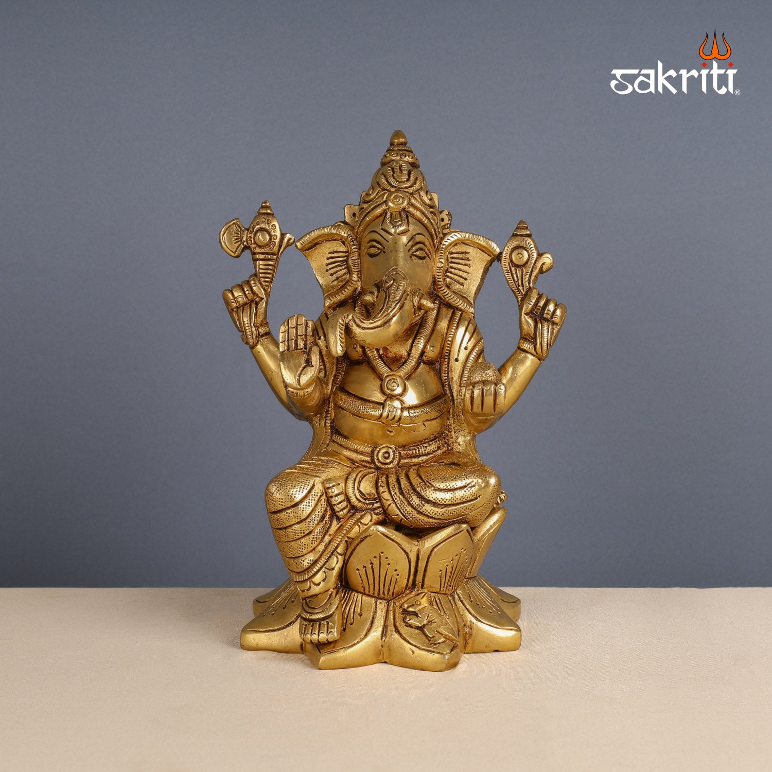 Pure Brass,Ganesh,Vinayagar,Ganapathi,Statue,Temple,Pooja Room, Home 
Decore,Gift..