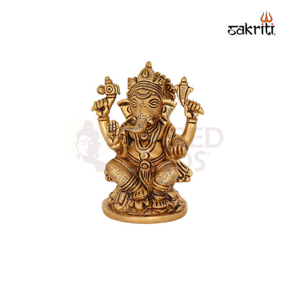 BRASS GANESHA