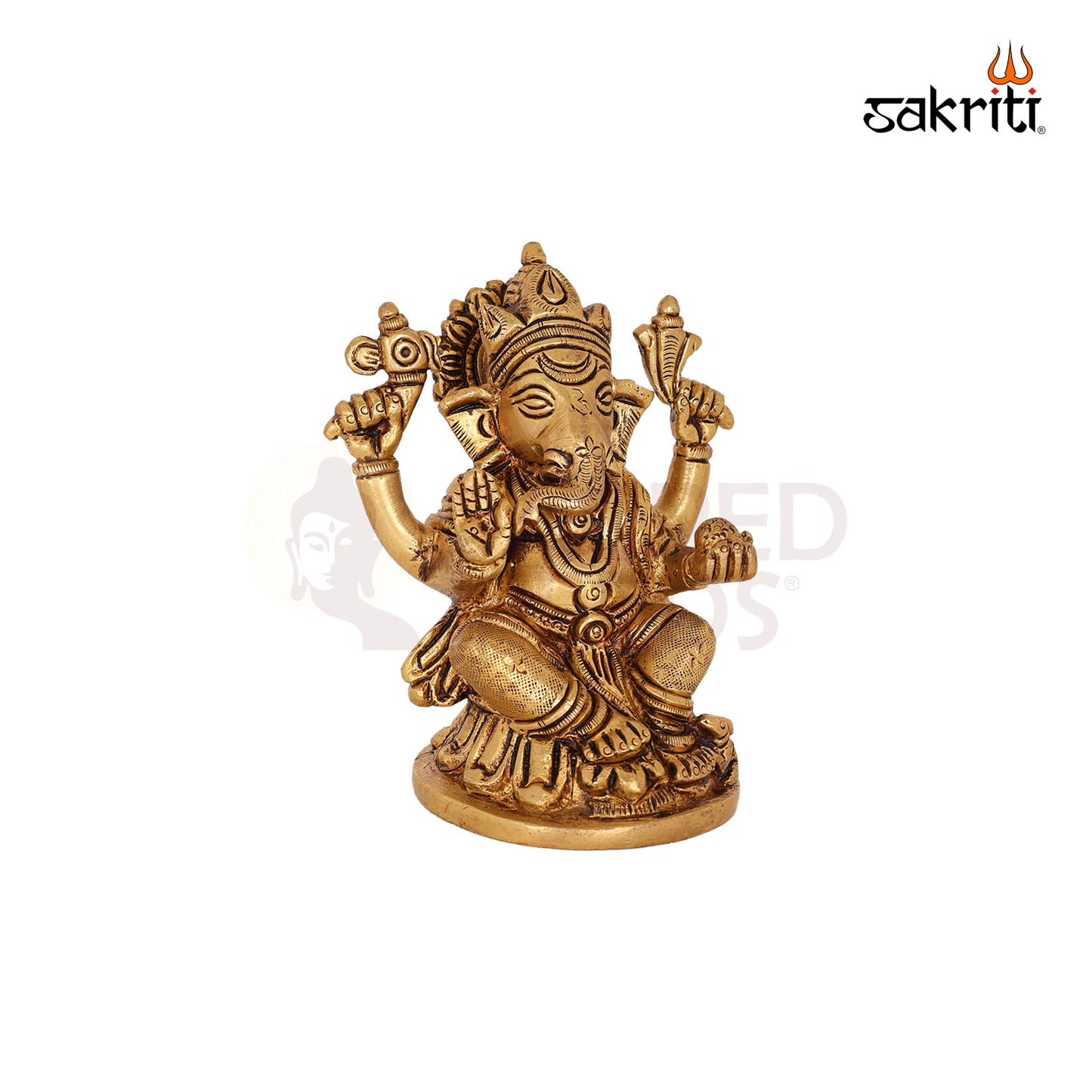 BRASS GANESHA