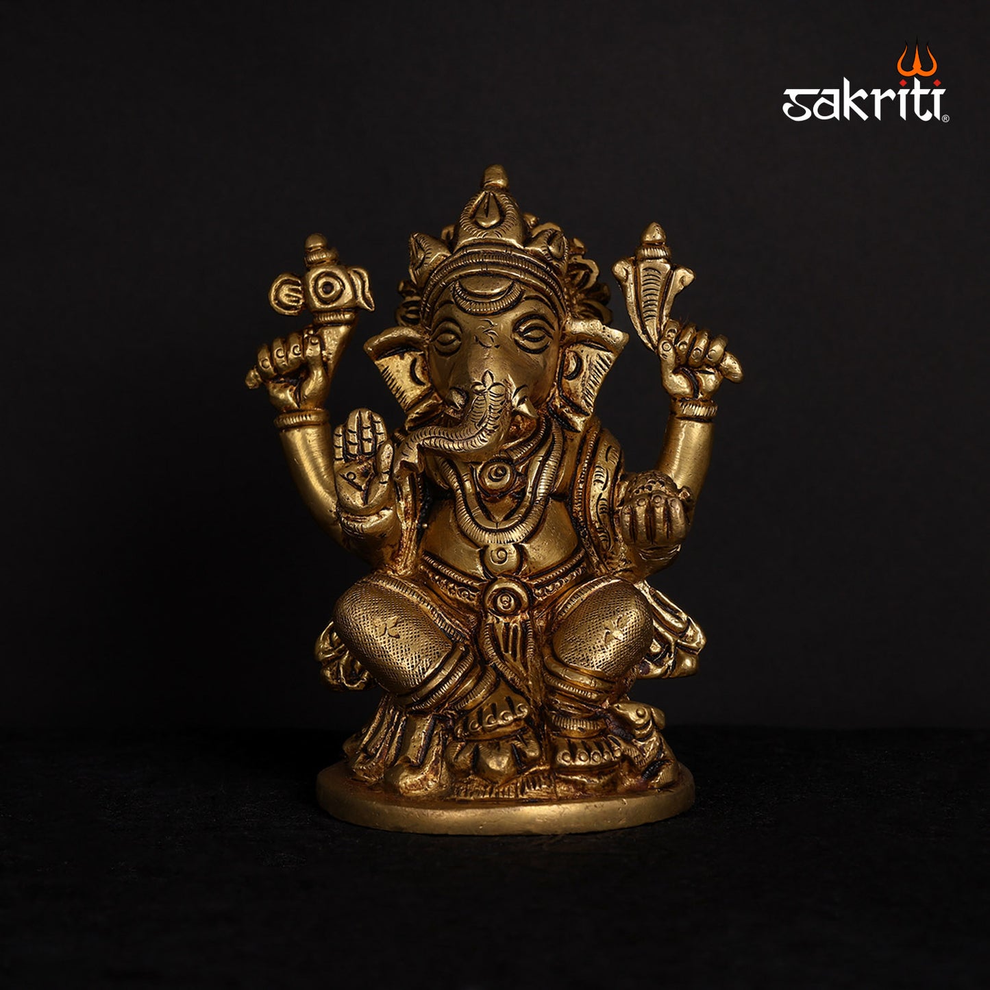 Pure Brass,Ganesh,Vinayagar,Ganapathi,Statue,Temple,Pooja Room, Home 
Decore,Gift..