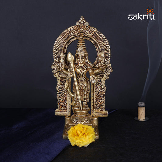 Brass,Murugan,Tamil god, Kartigeya,Pooja,
Vel, peacock,Idol,Hindu,Religious,
Gift,Murthi,Handcrafted,Home temple