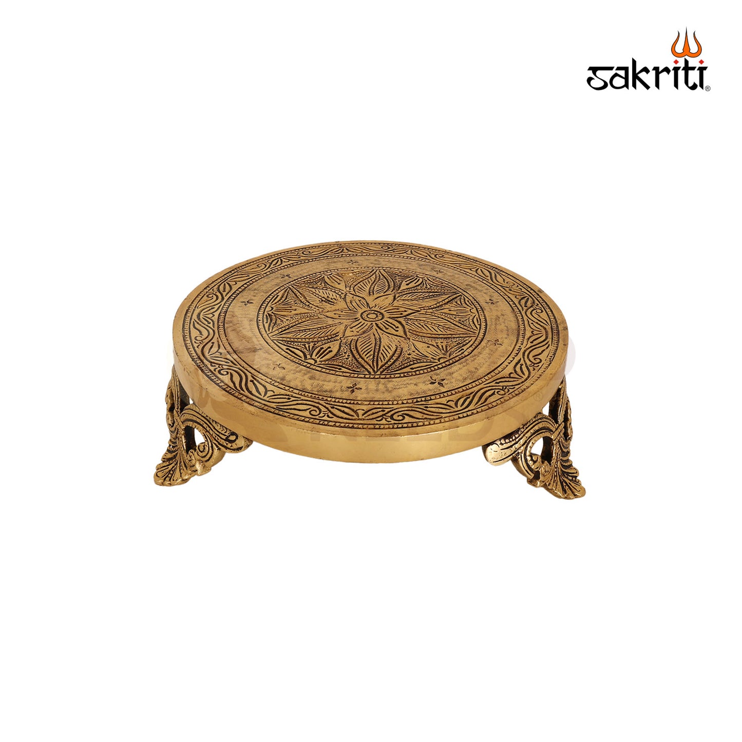 BRASS ROUND TABLE