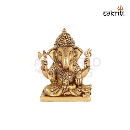 BRASS GANESHA