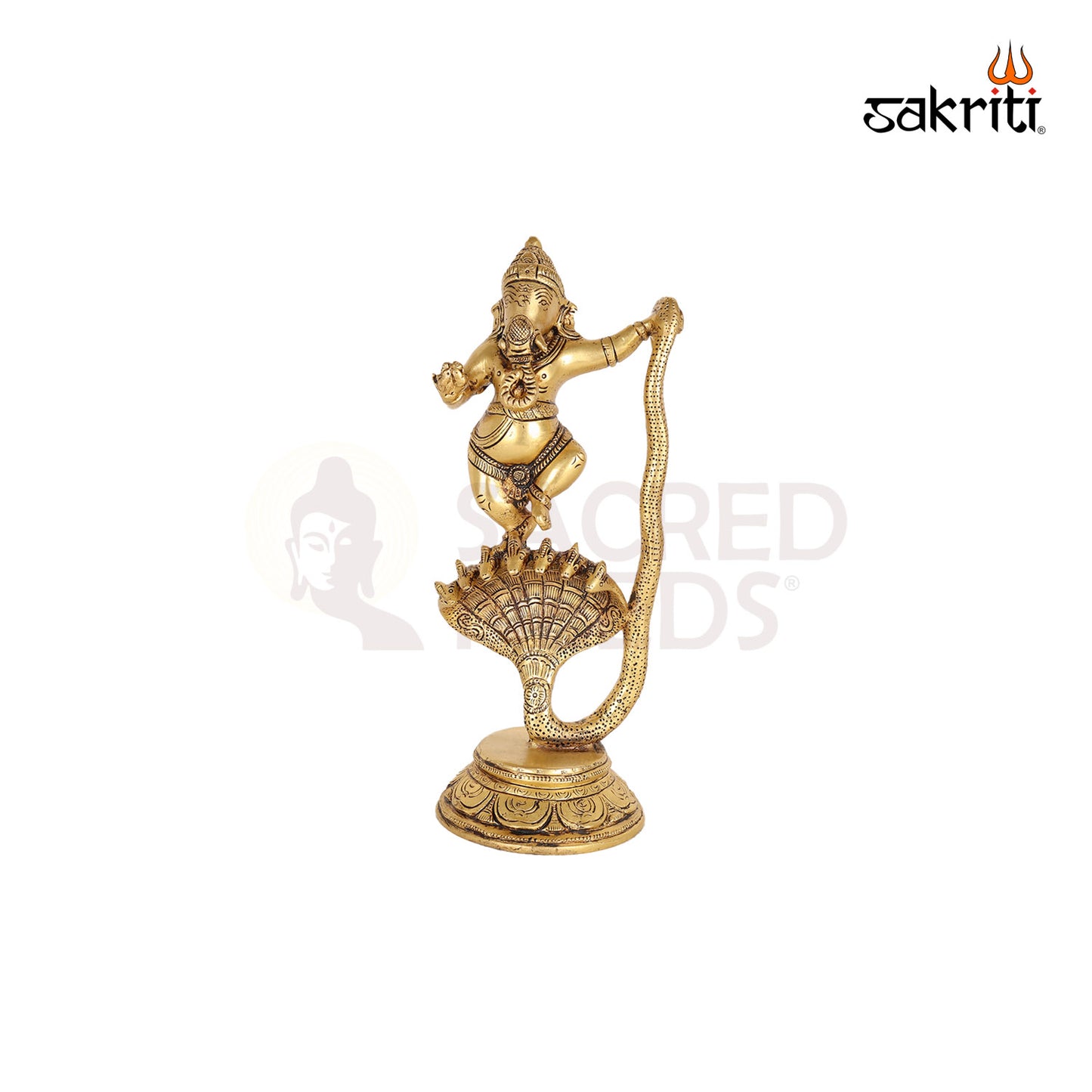 BRASS DANCING NAAG GANESHA