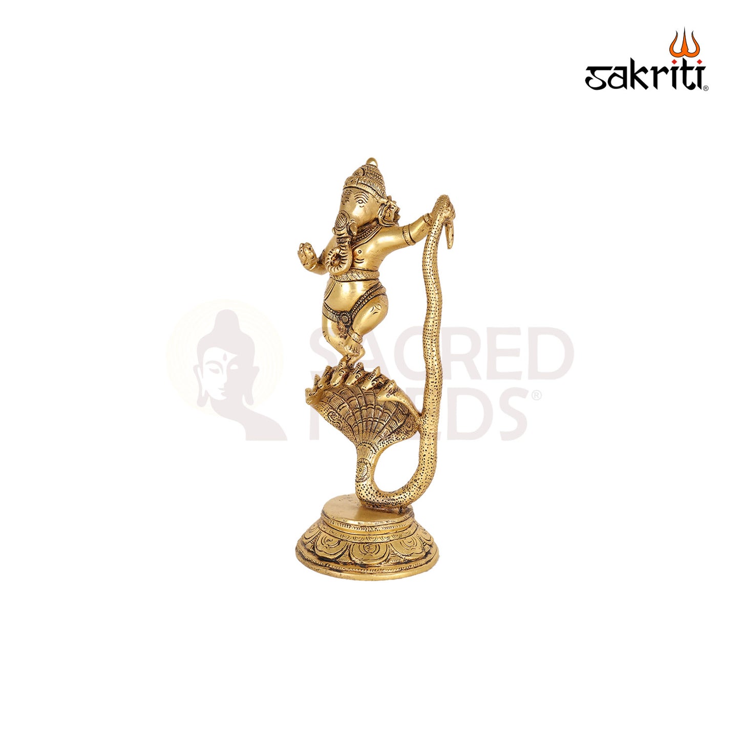 BRASS DANCING NAAG GANESHA