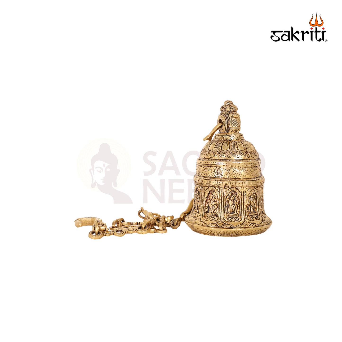 BRASS DASAVATHARAM HANGING BELL