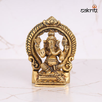 Pure Brass,Ganesh,Vinayagar,Ganapathi,Statue,Temple,Pooja Room, Home 
Decore,Gift..