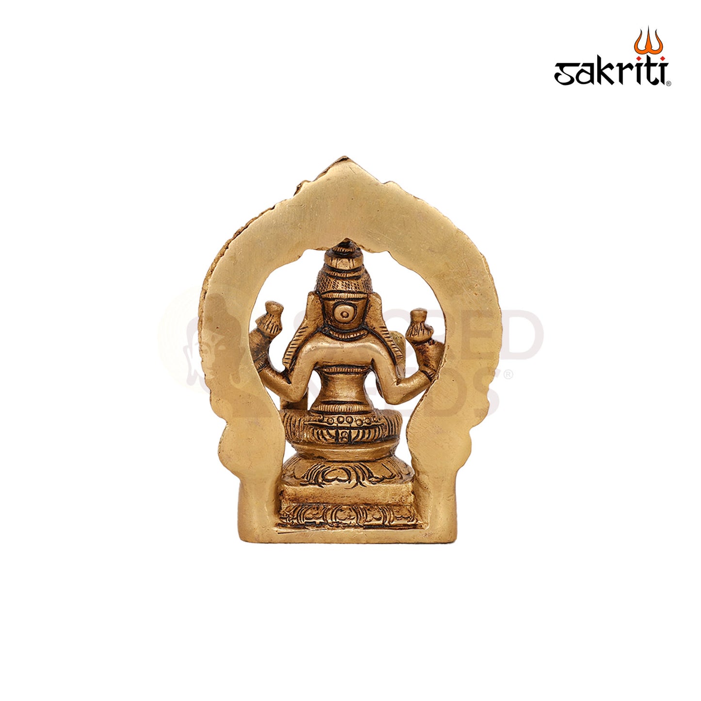 BRASS LAKSHMI WITH ARCH