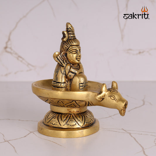 Pure Brass,Shiva,Shivan,Temple,Pooja Room,Shiv Lingam,Home Decor,Gift.