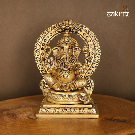 Pure Brass,Ganesh,Vinayagar,Ganapathi,Statue,Temple,Pooja Room, Home 
Decore,Gift..