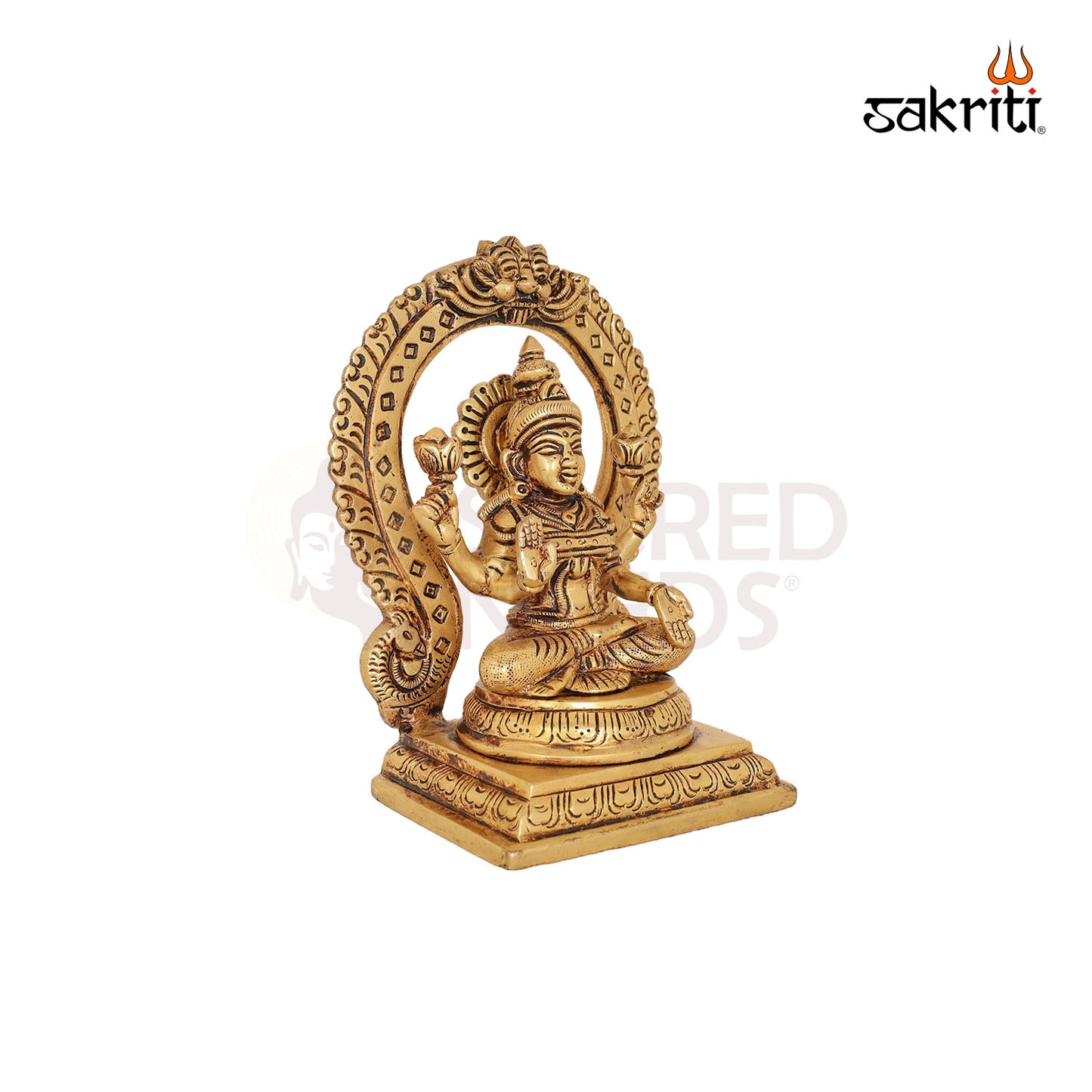 BRASS LAKSHMI WITH ARCH