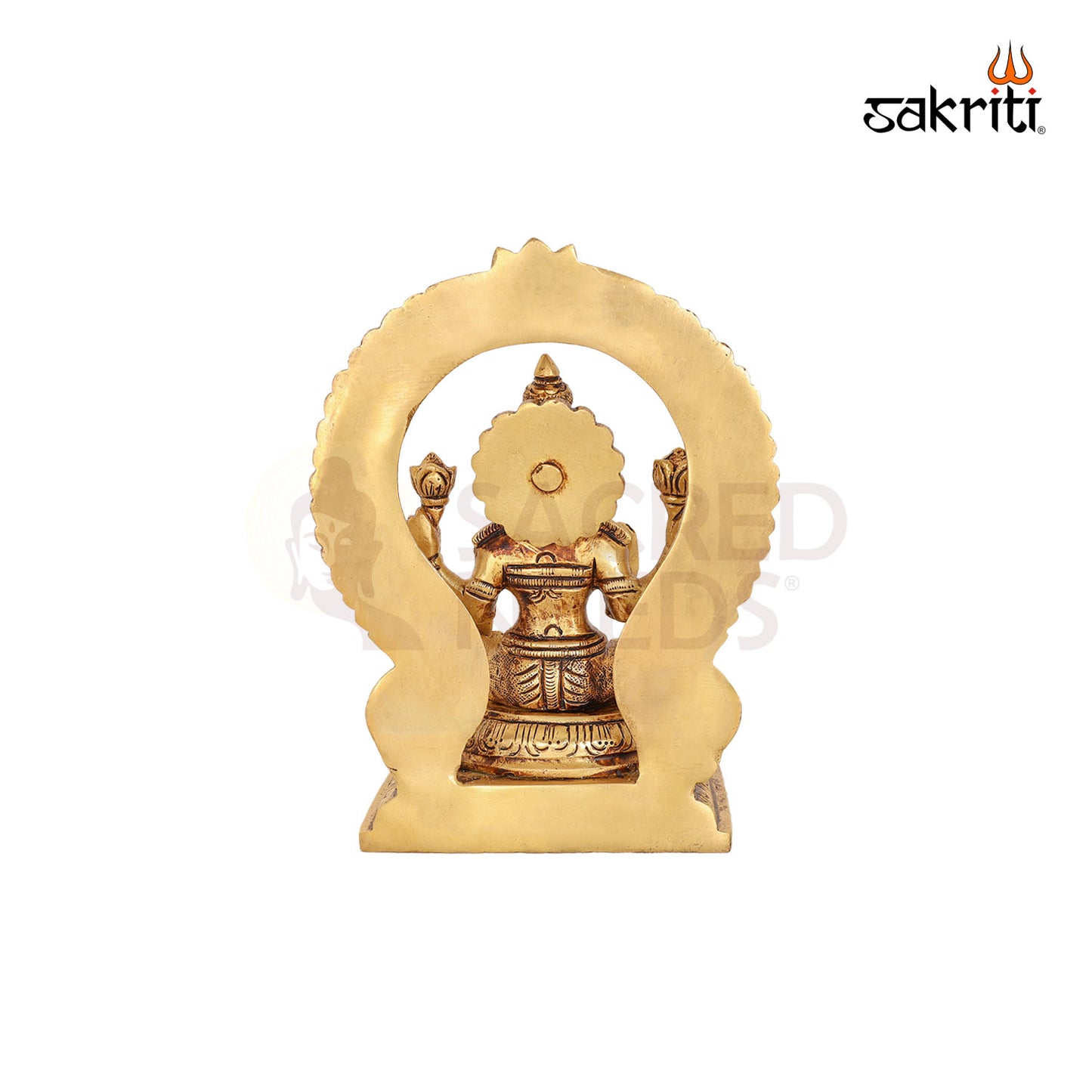 BRASS LAKSHMI WITH ARCH