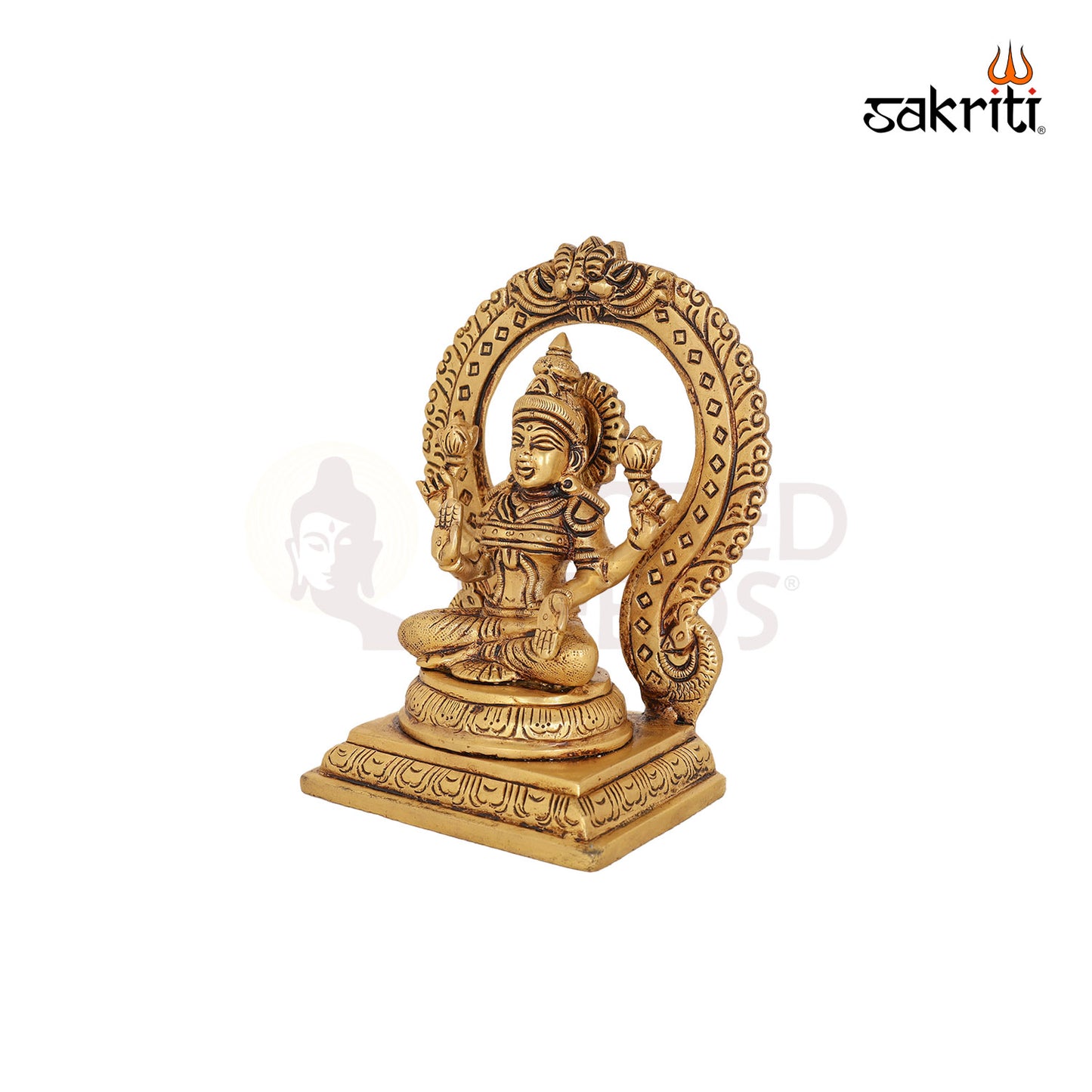 BRASS LAKSHMI WITH ARCH