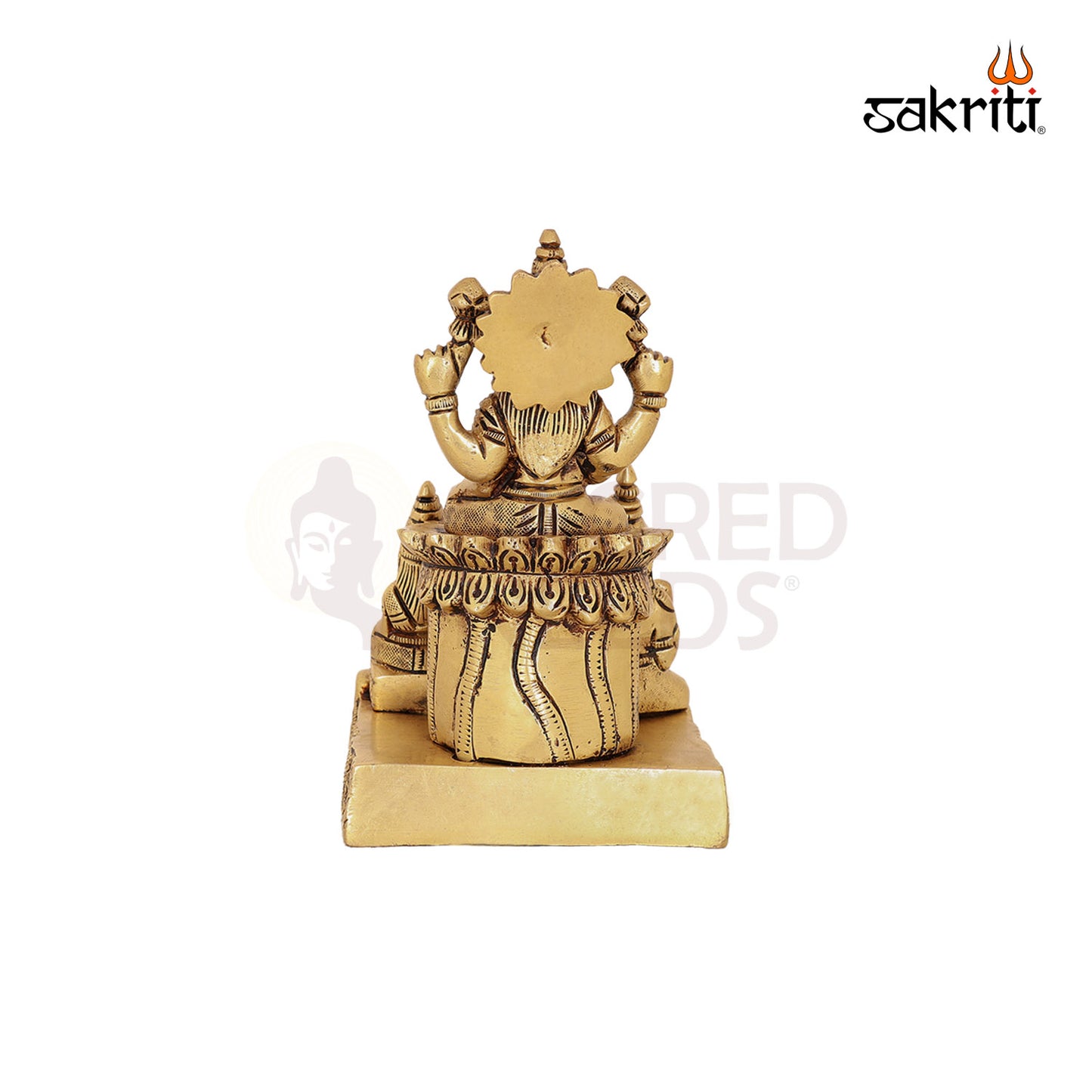 BRASS LAKSHMI KUBER SARASWATHI