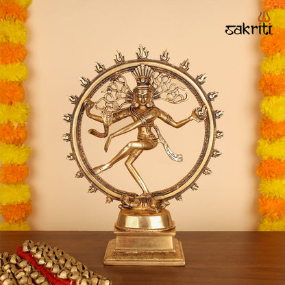 Pure Brass,Natraj,Natarajar,Statue,Temple,Pooja Room,
Home Decore,Gift.