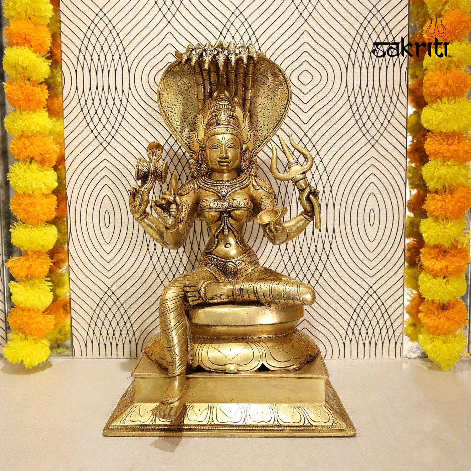 Pure Brass,Karumari Amman,Amman,Devi,Pooja Room,Home Decor,Gift.