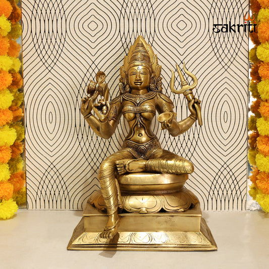 Pure Brass,Amman,Devi, Pooja Room, Home Decor,Gift.