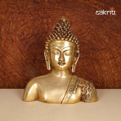 Pure Brass,Buddha,Statue,Pooja Room,Home Decor,Gift.