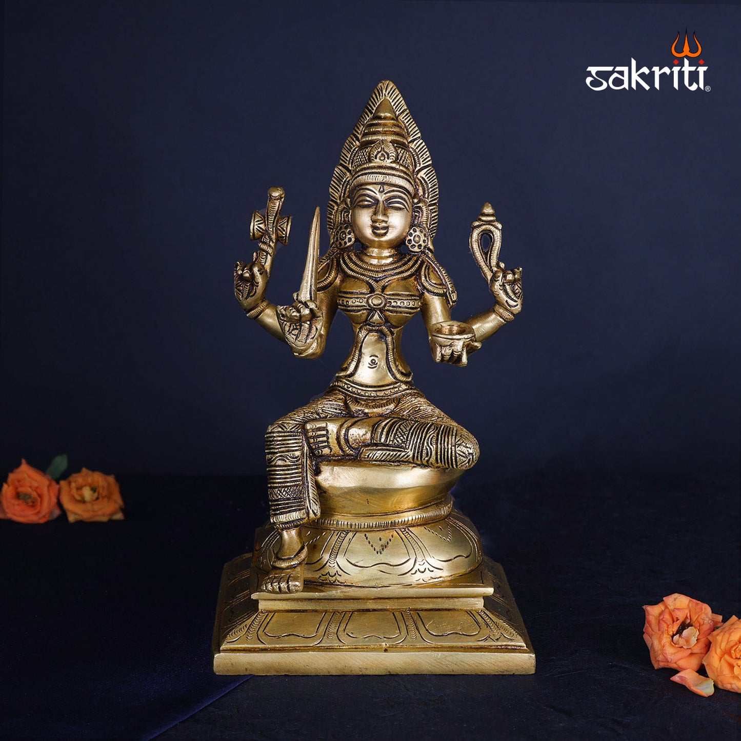 Pure Brass,Amman,Devi, Pooja Room, Home Decor,Gift.