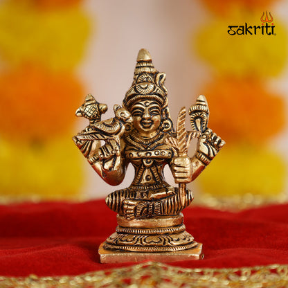 Pure Brass,Kamakshi Amman,Amman,Devi,Statue,Temple,Idols&Statues, Pooja Room,Home Decor,Gift.