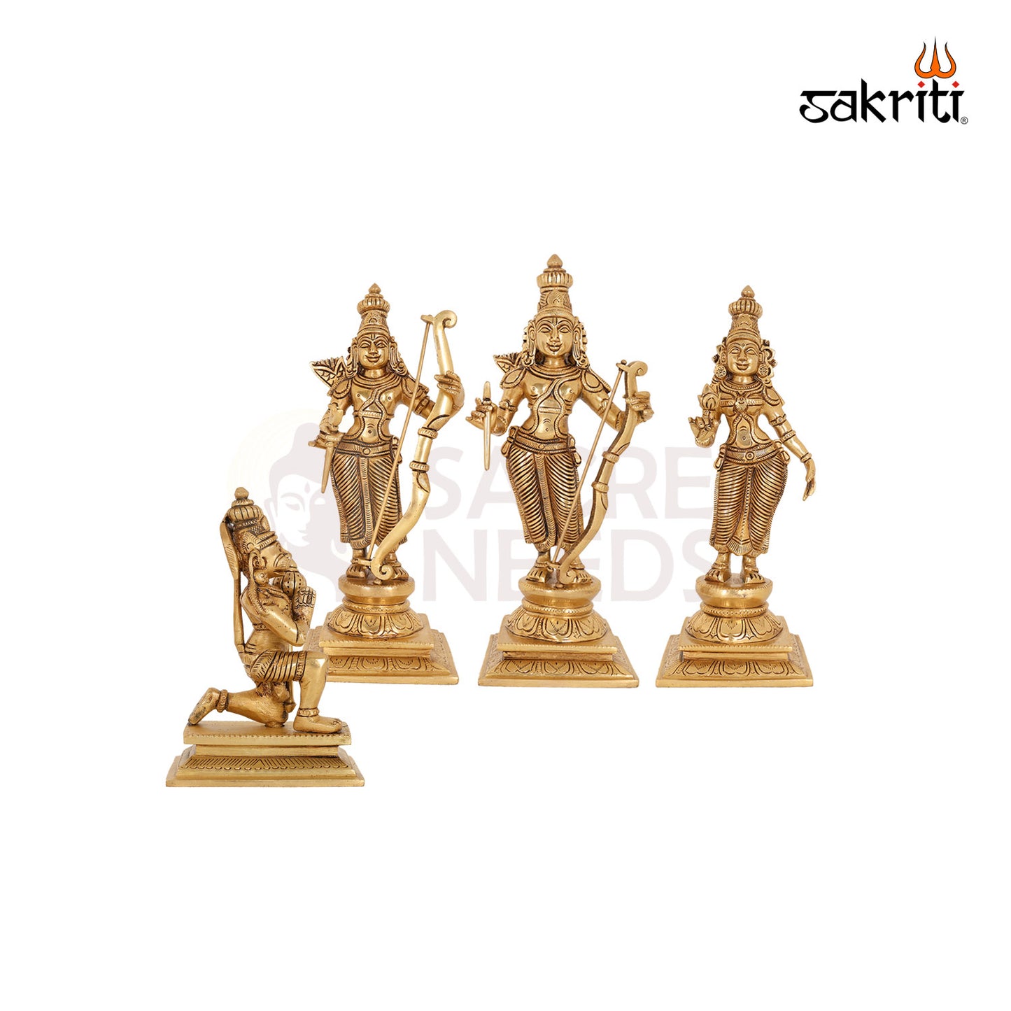 BRASS RAM DARBAR SET