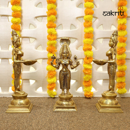 Pure Brass,Karumari Amman,Amman,Devi,Idols&Statues, Pooja Room,Home Decor,Gift.