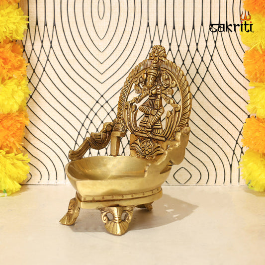 Pure Brass,Varahi Amman Vilakku,Amman With Vilakku,Vilakku,Temple,Idols&Statues, Pooja Room, Home 
Decore,Gift..