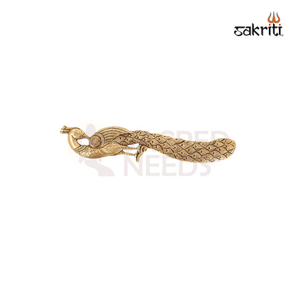 BRASS PEAPOCK DOOR HANDLE