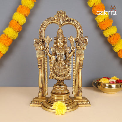 BRASS BALAJI WITH ARCH