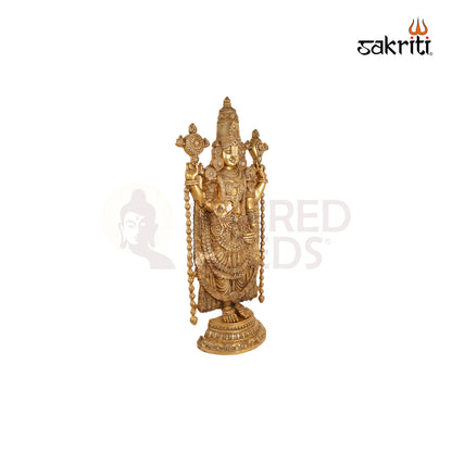 Brass Tirupati Balaji Idol – 46 Inch Lord Venkateswara Statue