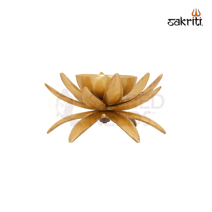 BRASS LOTUS DEEPAM