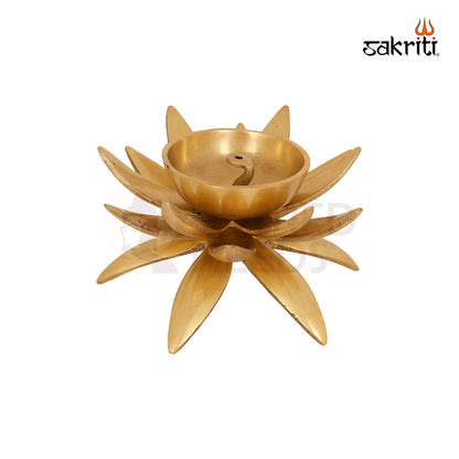 BRASS LOTUS DEEPAM