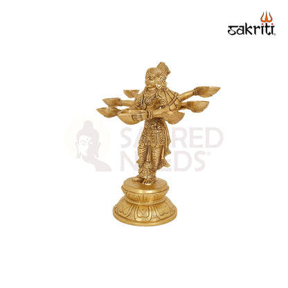 BRASS DEEP LAKSHMI