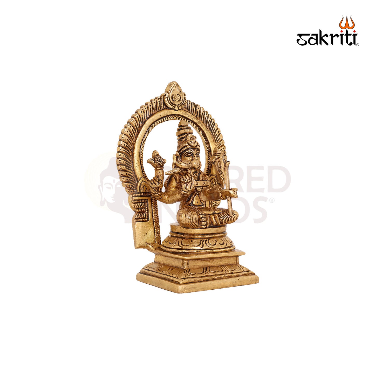 BRASS KAMAKSHI AMMAN WITH ARCH