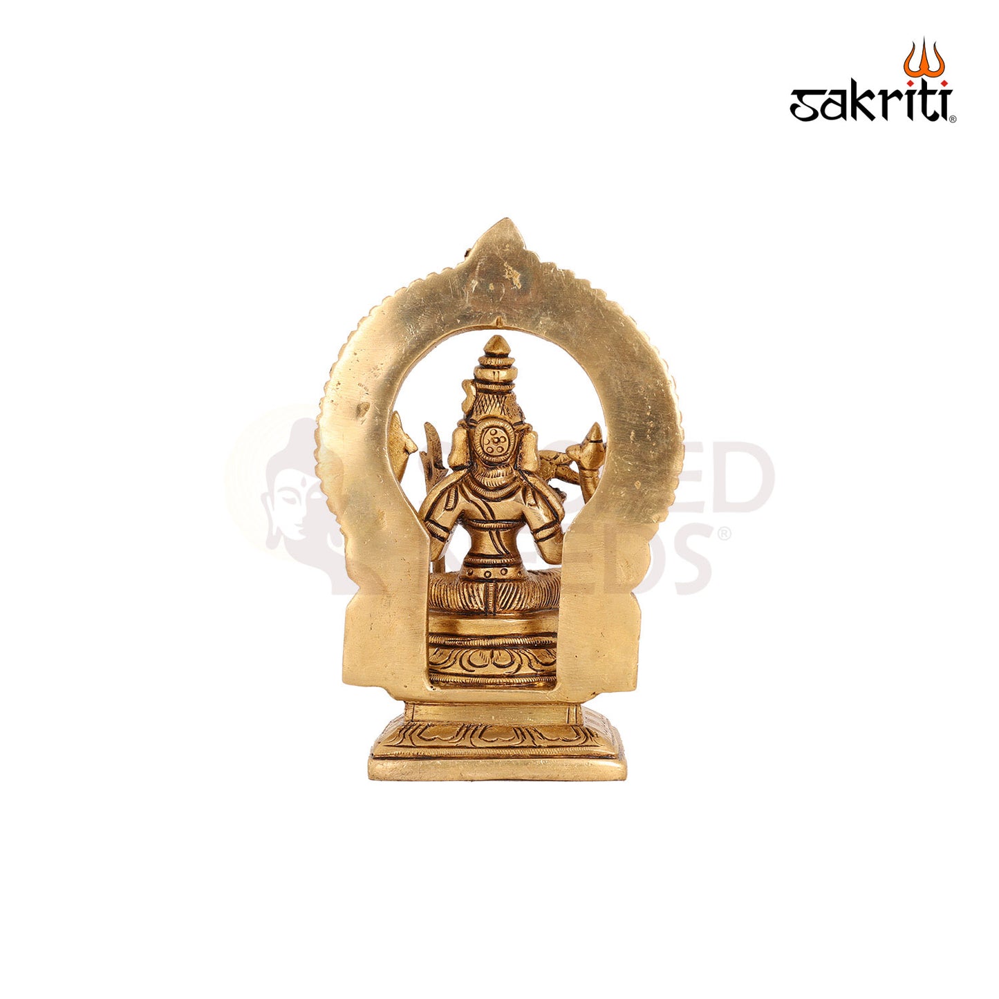 BRASS KAMAKSHI AMMAN WITH ARCH