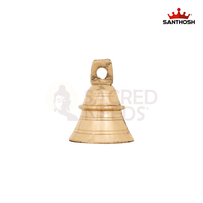 Brass Hanging Bell – 2.7 Inch Auspicious Hanging Ornament