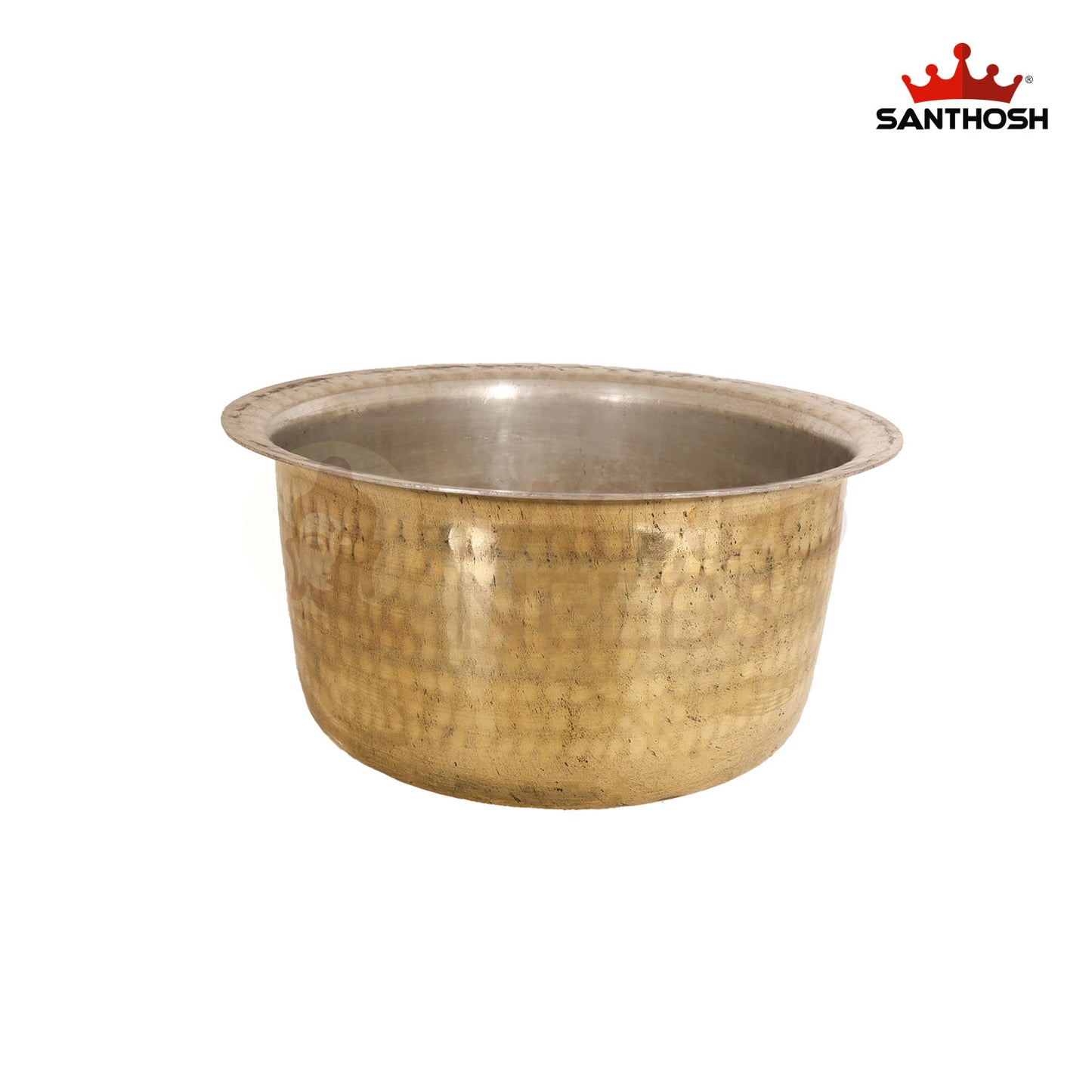 BRASS HAMMERED KALAI TOPE