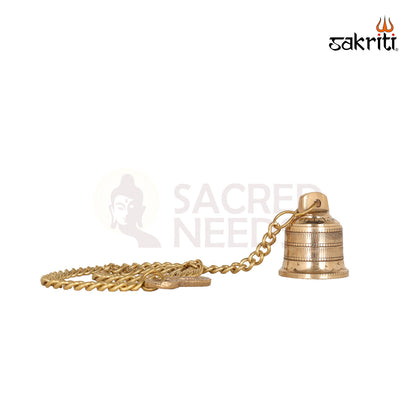 BRASS BELL WITH CHAIN