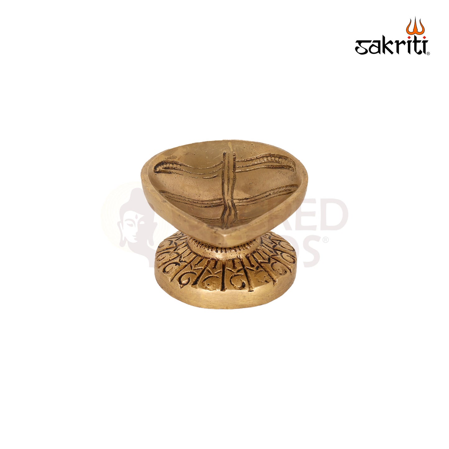 BRASS LEAF DEEPAM