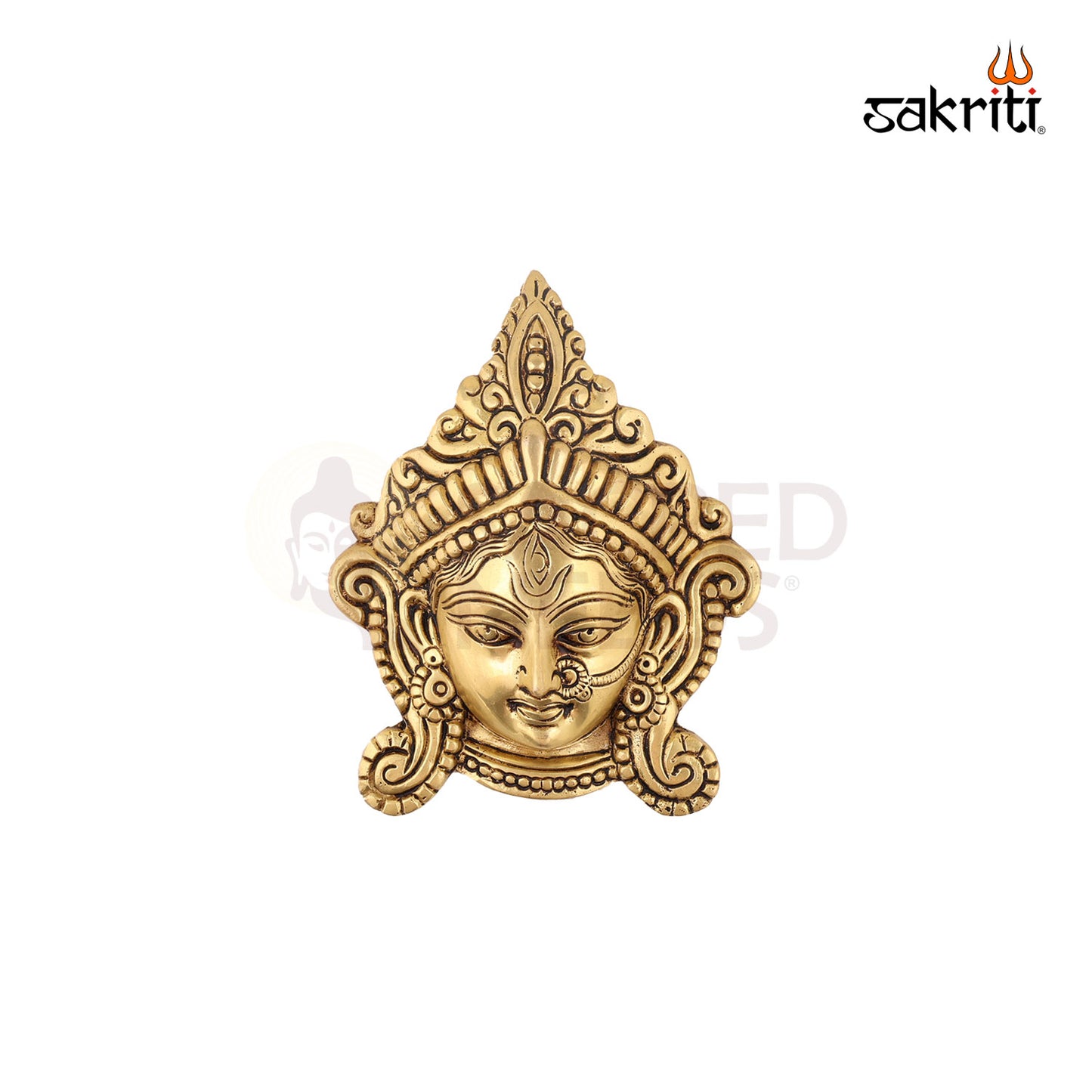 BRASS SMALL LAKSHMI HEAD