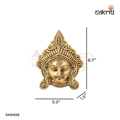 BRASS SMALL LAKSHMI HEAD